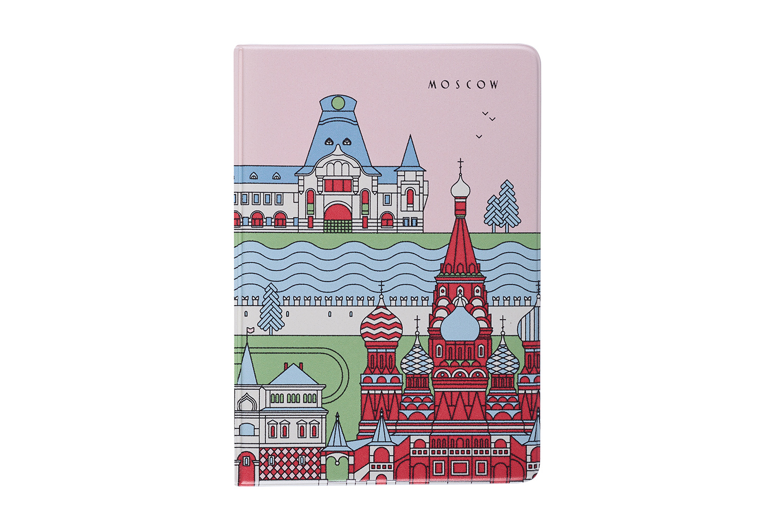 Обложка для паспорта Heart of Moscow — Дореволюционная Москва